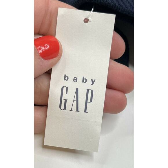 NWT Gap Jogger Sweatpants Size 5 Girls Blue Pink - Picture 4 of 6